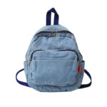 Mini Denim Backpack