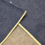 Gold Selvedge Raw Denim Indigo Fabric