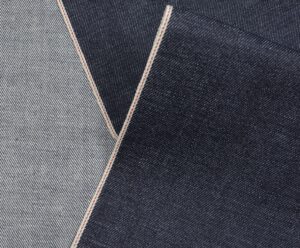 13.6oz Rope Dyed Selvedge Denim Material Right Hand Twill Selvage Quality Denim Jeans Fabric Suppliers W286823