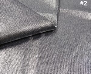 9.2oz Silver Foil Twill Weave Denim 2 Elastane Jeans Cloth Manufacturers Poly Denim Jeans Fabric Suppliers W183616Gn