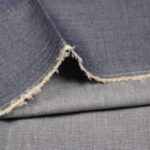 Stretch raw denim