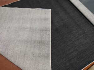 14.1oz Black Selvedge Denim Fabric Wholesale Selvadge Custom Raw Denim Jeans Cloth Manufacturers W26212089-3