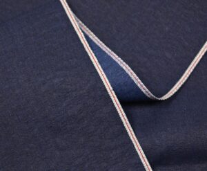 6oz Salvedge 2/1 Twill High Quality Denim Indigo Blue Selvege Jeans Fabric Suppliers W186319