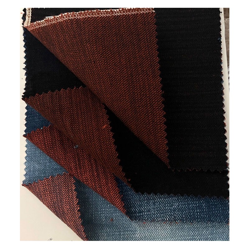 18oz Selvadge Heavyweight Denim Fabric Manufacturers Red Affordable Selvedge Denim Fabric Wholesale W334932