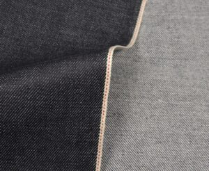 14oz Stretch Selvedge Denim Material Wholesale 34/35 Inch Selvedged Elastane Jeans Fabric Manufacturers W386837